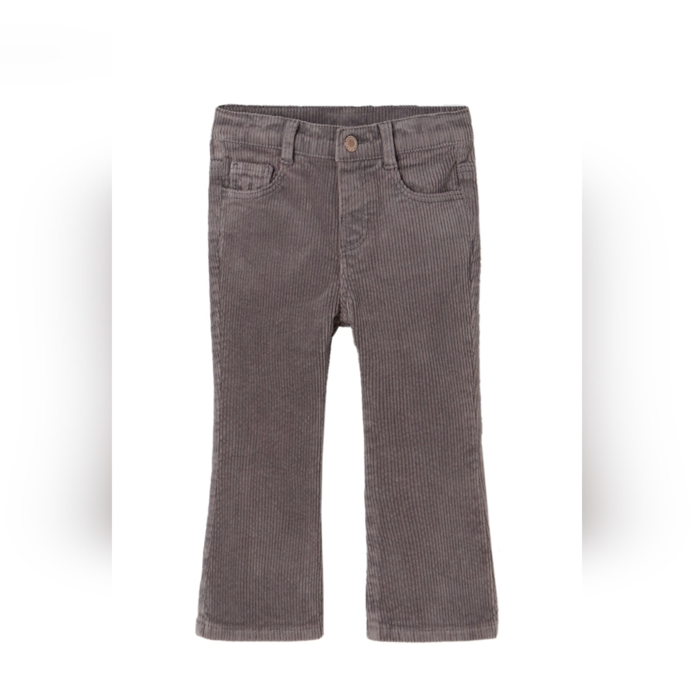 Zara baby Corduroy pants winter collection silver grey, 18-24 months
